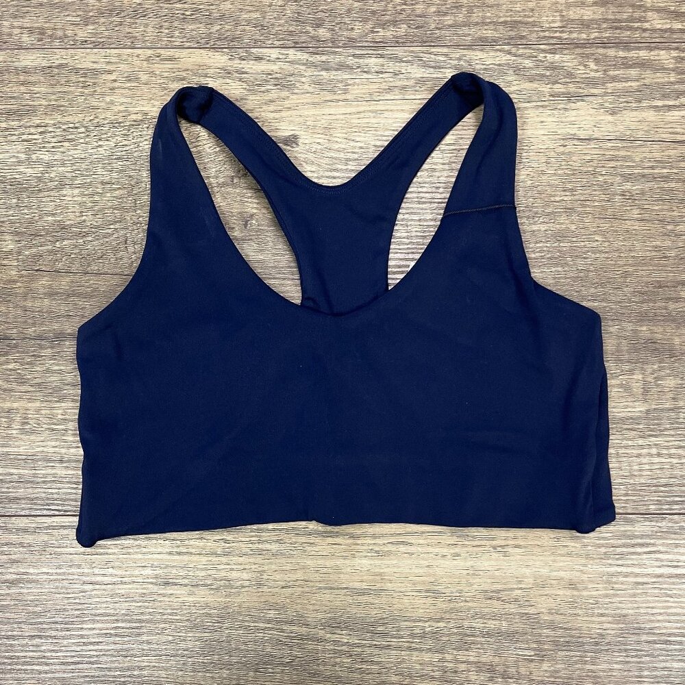 Original effortless swoop sports bra- Navy